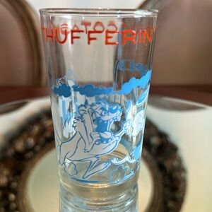 Thufferin’ Thuccotash!! Warner Brothers Looney Tunes Collector Jelly Glass 1974